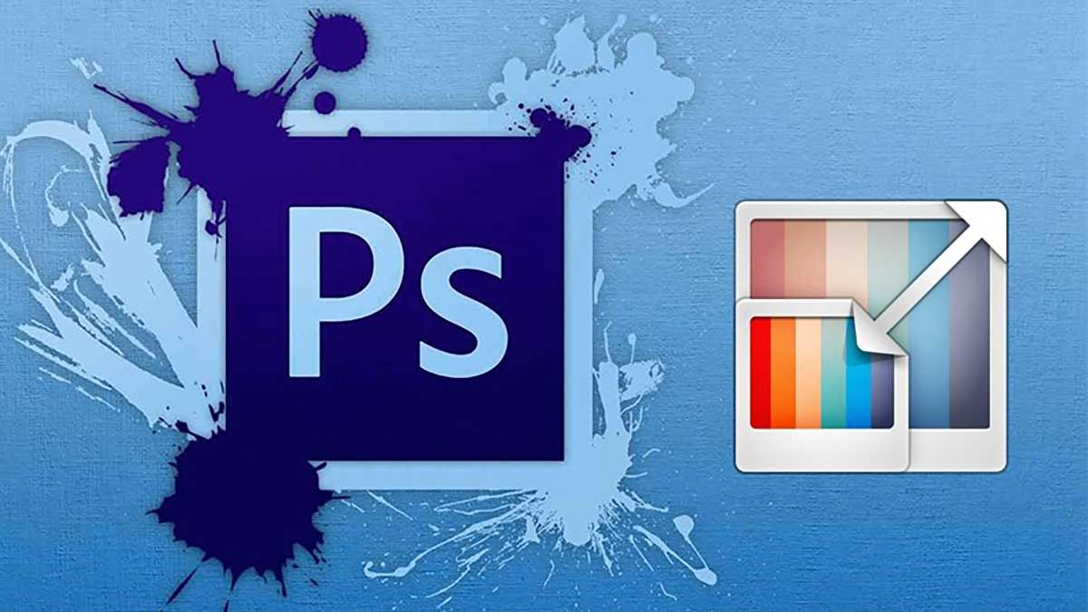 mở rộng ảnh trong photoshop